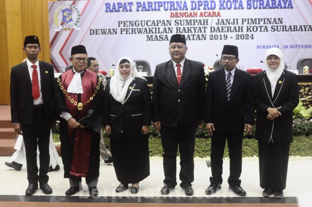 Ini Susunan Alat Kelengkapan Dewan DPRD Surabaya 2019-2024