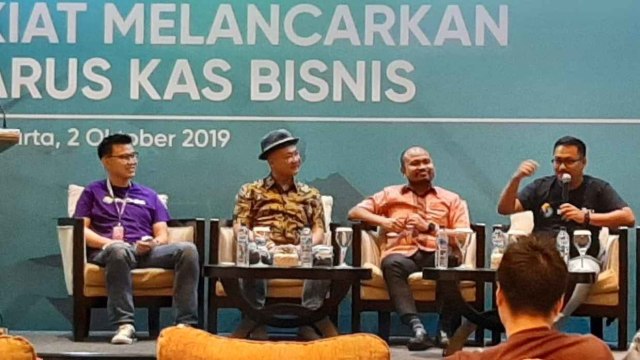 Bincang Bisnis Modalku “Kiat Melancarkan Arus Kas Bisnis” di Jakarta, Rabu (2/10). Foto: Nurul Nur Azizah/kumparan