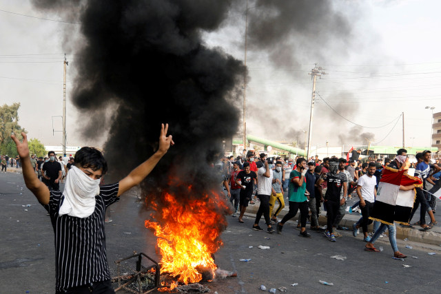 Demo di Baghdad, Irak
