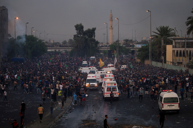 Demo di Baghdad, Irak