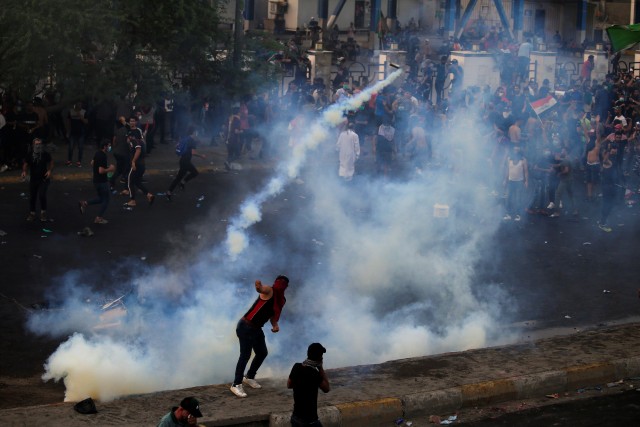 Demo di Baghdad, Irak