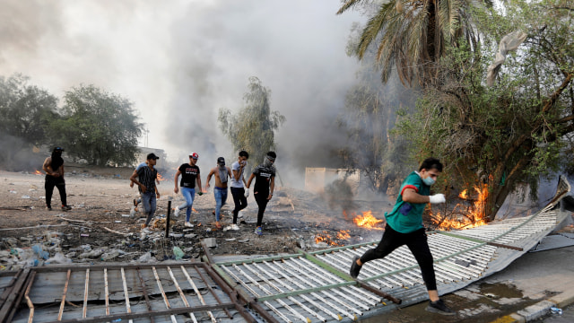 Demo di Baghdad, Irak