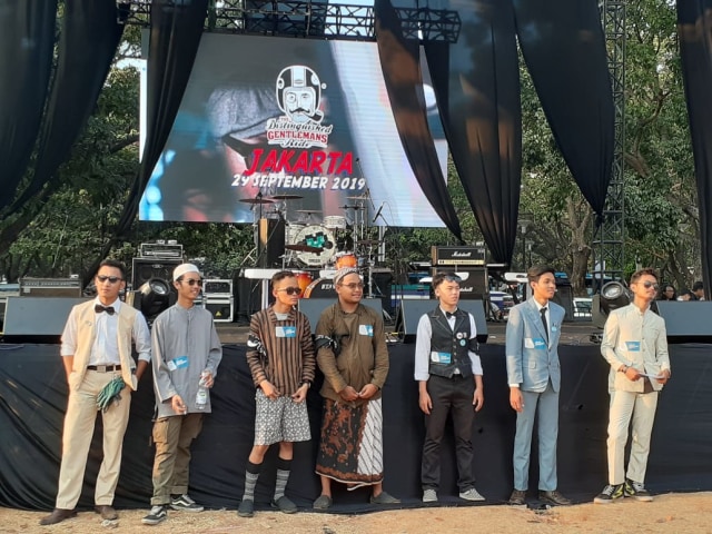 Pesta Tampan, salah satu rangkaian acara di GBK Mandiri ISEE FEST 2019 yang diadakan oleh Pasar Jongkok Otomotif (Parjo)