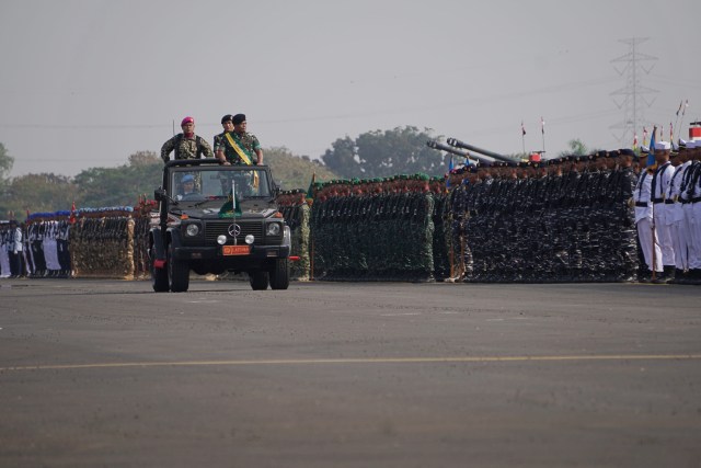 Gladi HUT 74 TNI, Lanud Halim Perdanakusuma