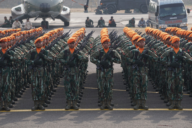 Gladi HUT 74 TNI, Lanud Halim Perdanakusuma