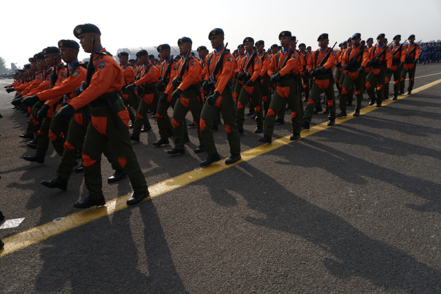 Gladi HUT 74 TNI, Lanud Halim Perdanakusuma