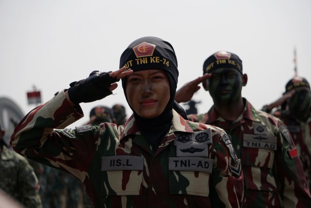 Gladi HUT 74 TNI, Lanud Halim Perdanakusuma
