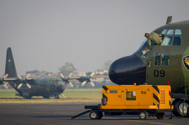 Gladi HUT 74 TNI, Lanud Halim Perdanakusuma, Pesawat CN 295, Sembrani Flight Skadron Udara 2 Halim Perdanakusuma