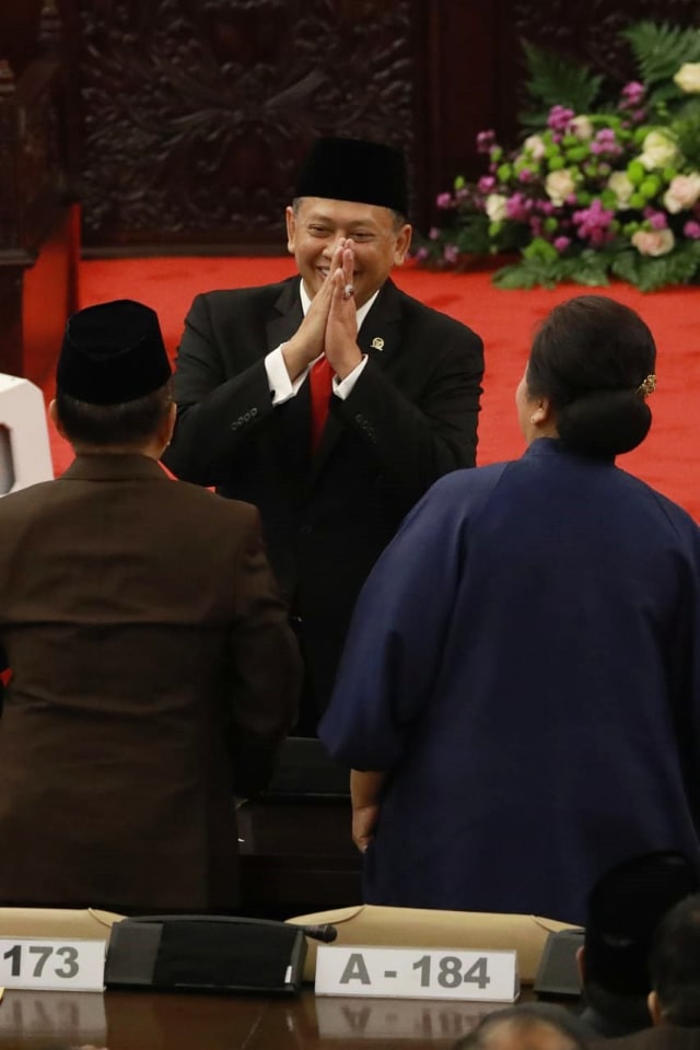 Sidang Paripurna MPR, Bambang Soesatyo (NOT COVER)