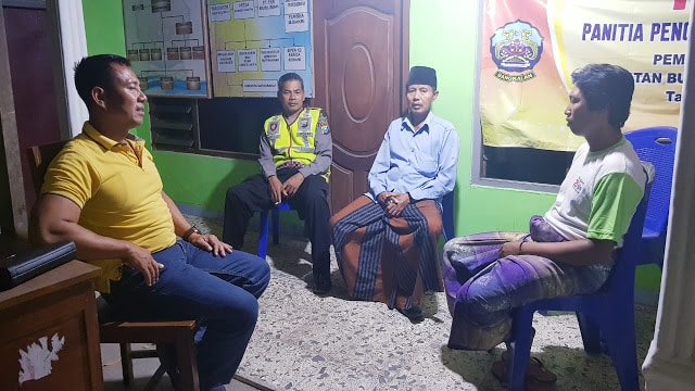 Kapolsek Burneh Polres Bangkalan Jalin Silaturrahmi Dengan Kepala Desa