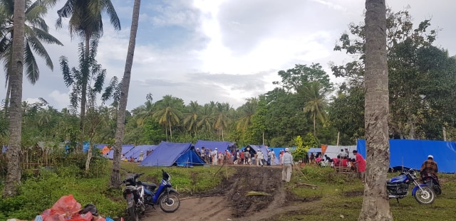 Lokasi Pengungsian di Desa Kabau (1/10). Dok : Lentera Maluku