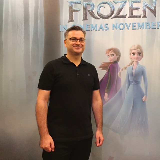 Normand Lemay, Head of Story film Frozen 2 di Hotel Sultan. Foto: Sarah Yulianti Purnama/kumparan