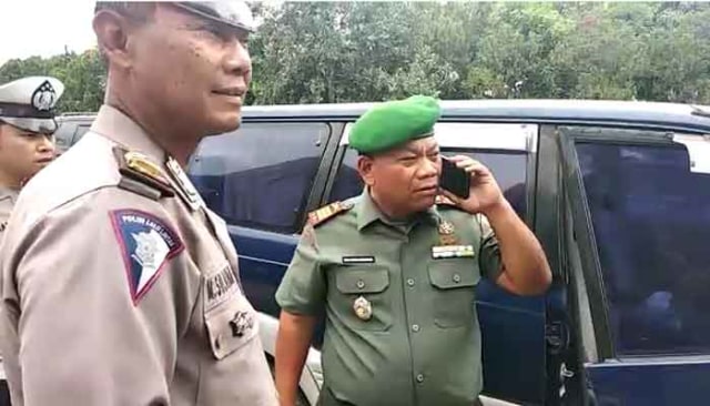 [VIDEO] Danramil Kena Razia Polisi Saat Peringatan HUT TNI