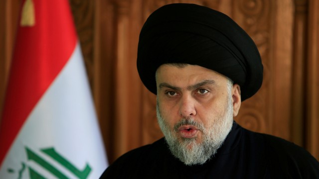 Pemimpin Syiah Irak, Muqtada al-Sadr. Foto: REUTERS/Alaa Al-Marjani