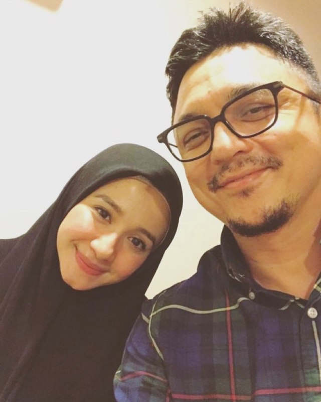 Laudya  Cynthia Bella dan Engku Emran. Foto: Instagram @laudyacynthiabella