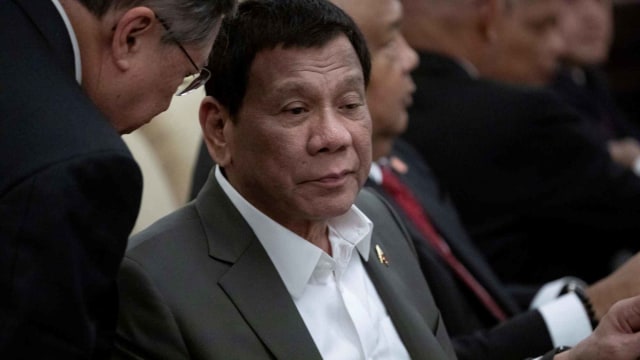 Presiden Filipina, Rodrigo Duterte. Foto: Reuters