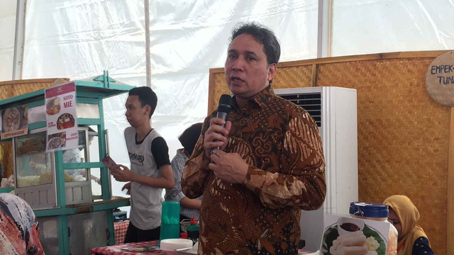 Direktur Jenderal Kebudayaan Kementerian Pendidikan dan Kebudayaan, Hilmar Farid. Foto: Andesta Herli Wijaya/kumparan