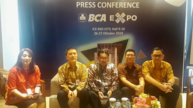 Konferensi Pers BCA Expo 2019 di HongKong Cafe, Jakarta.  Foto: Ema Fitriyani