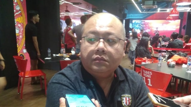Yabes Tanuri, CEO Bali United (kanalbali/KR13)