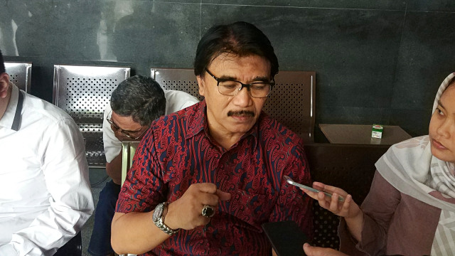 Mantan Menteri Pemuda dan Olahraga (Menpora), Adhyaksa Dault di Sidang Tuntutan Sofyan Basir di Pengadilan Tipikor Jakarta. Foto: Adhim Mugni Mubarok/kumparan
