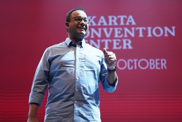 Gubernur DKI Jakarta, Anies Baswedan di acara IdeaFest 2019. Foto: Instagram/ideafestid