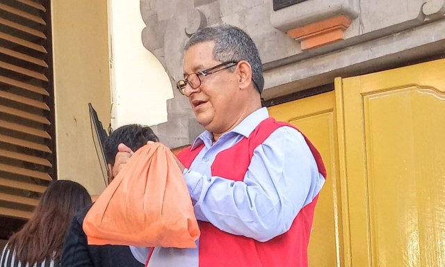 Guido Moralles, warga Peru yang disidangkan dalam kasus narkoba (kanalbali/KR14)