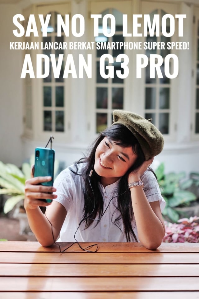 No Lemot! Kerjaan Lancar Berkat Smartphone Super Speed! Advan G3 Pro!