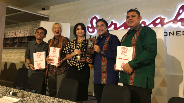Konferensi Pers AMI Awards 2019 di kawasan Sarinah, Jakarta Pusat, Selasa (8/10). Foto: Regina Kunthi Rosary/kumparan