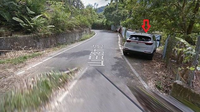 Hasil tangkapan gambar mobil SUV dari Google Maps. Foto: Google Maps
