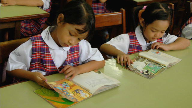 Ilustrasi anak sekolah dasar katolik. Foto: Shutterstock