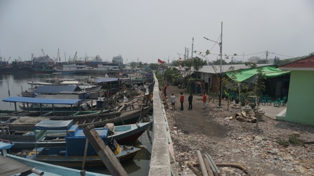 Suasana di Kampung Akuarium, Penjaringan, Jakarta Utara, Rabu (9/10). Foto: Iqbal Firdaus/kumparan