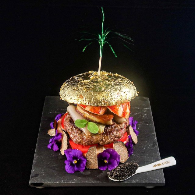 Ilustrasi Burger Termahal di Singapura Foto: Instagram @lombardos.amsterdam