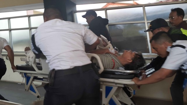 Sungai Mbanongan, RSUD Sleman, DI Yogyakarta tertimbun longsor tanggul setinggi 3 meter