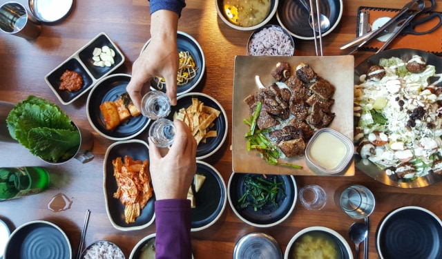 com-Korea Argo, ilustrasi hidangan khas Korea Selatan Foto: Shutterstock