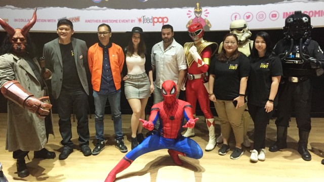 Austin St. John di konferensi pers Shopee Indonesia Comic Con 2019 dok Hesti Widianingtyas/kumparan