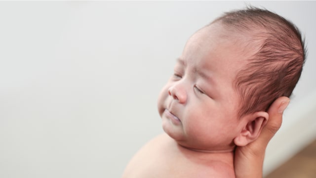 Ilustrasi cedera tulang tengkorak pada bayi baru lahir. Foto: Shutterstock