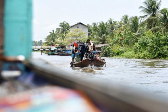 Suasana Hutan Mangrove Kubu Raya di Pontianak, Kalimantan Barat. Foto: Dok. Kementerian Koordinator Bidang Kemaritiman