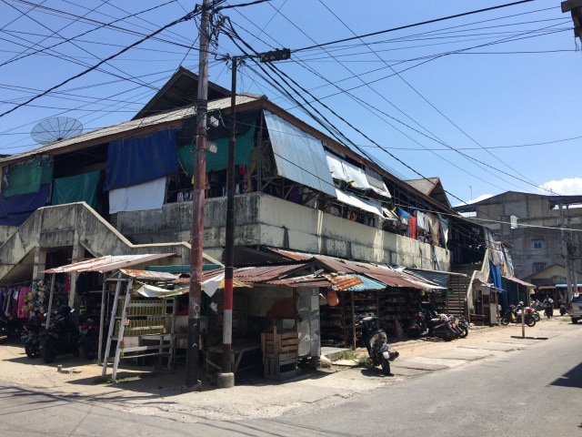 ﻿﻿Lokasi Pasar bekas Puakang