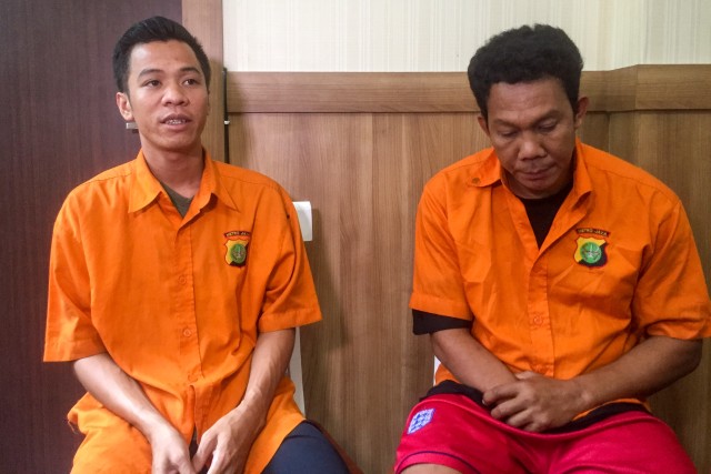 Tersangka kasus bom ikan jelang pelantikan