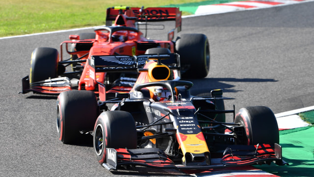 Verstappen di GP Jepang 2019. Foto: Toshifumi KITAMURA / AFP