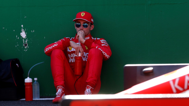 Pebalap Ferrari, Charles Leclerc. Foto: REUTERS/Kim Hong-Ji
