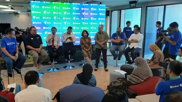 Diskusi Media TaniHub bersama Dompet Dhuafa di Co Hive 101,Jakarta, Senin (14/10). Foto: Nurul Nur Azizah/kumparan 