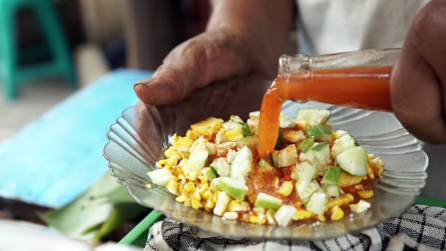 Asinan Jagung Bakar