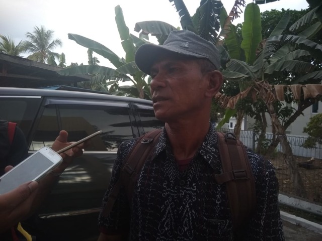 Anggota BPD Desa Pederape, Kecamatan Pulau Ende, Kabupaten Ende, Majid Yusuf.