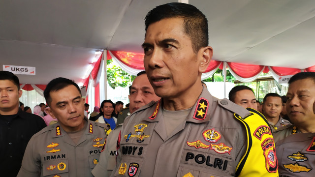 Kapolda Jawa Barat Irjen Pol Rudy Sufahriadi di Mapolrestabes Bandung, Selasa (15/10).  Foto: Rachmadi Rasyad/kumparan 