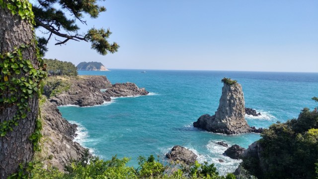 Oedolgae Rock di Seogwipo, Pulau Jeju Foto: Shutterstock