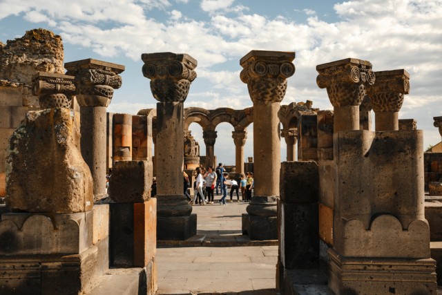 Kuil Zvarnots di Yerevan, Armenia Foto: Shutterstock