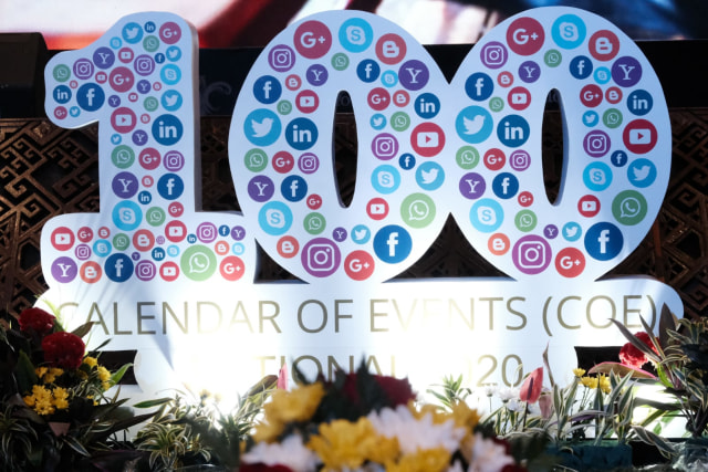 100 National Calender of Event (NCoE) 2020 resmi diluncurkan Selasa, 15 Oktober 2019. Foto: Dok. Kemenpar