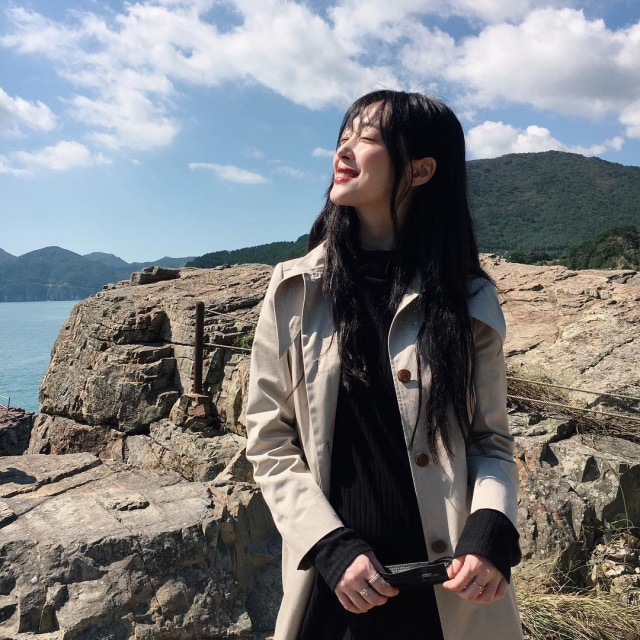 Sulli saat Liburan