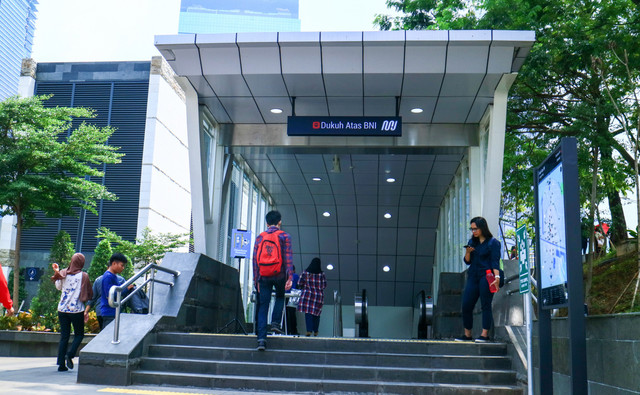 Ilustrasi Stasiun MRT Dukuh Atas. Foto: Shutter Stock